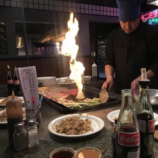 Benny the grill cook/chef!