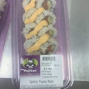 Spicy tuna
Very popular