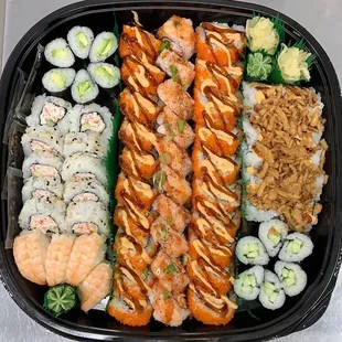 Sapporo party tray 66 pcs only for $35.99 all cooked