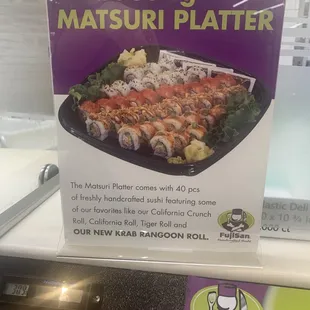 All cook sushi roll 40 pcs only for $26.99