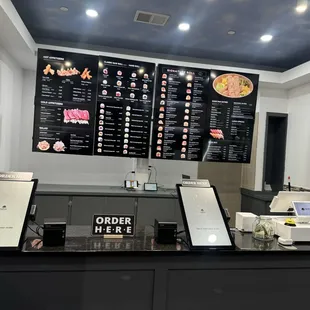 interior, sushi and sashimi