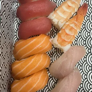 sushi and sashimi, food