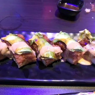 CRISPY RICE W/ SPICY TUNA (5PCS)