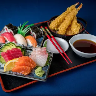 sushi, sushi and sashimi, sashimi, food