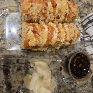 Crunchy Spicy Salmon Roll