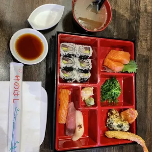 sushi and sashimi, food