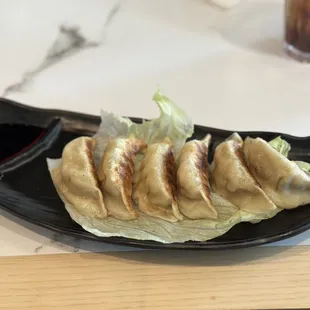 Fried  Gyoza