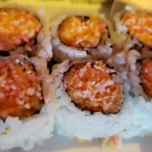 Spicy crab roll