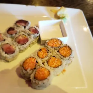 sushi and sashimi, sashimi, food, sushi