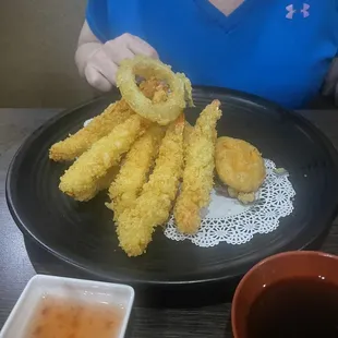 Shrimp tempura