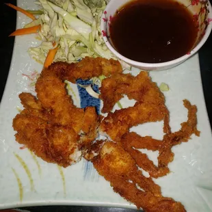 Softshell crab appetizer
