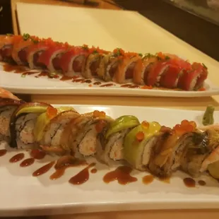 Super Dragon &amp; New Orleans rolls