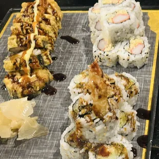 Sushi variety plate