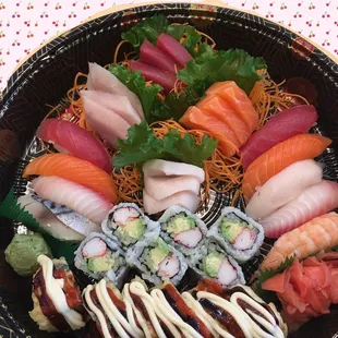 sushi, sashimi, food, sushi and sashimi