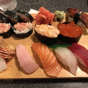 sashimi, sushi and sashimi, sushi, food