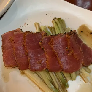 Some tuna app.(cannot rememberer the name) - GREAT and spicy.