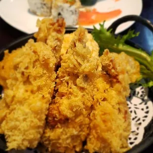 Soft shell crab tempura