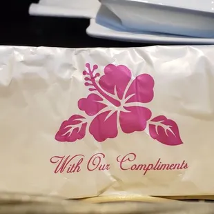 a close up of a bag of food