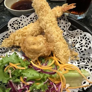 Tempura shrimp fantastic.