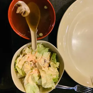 salad &amp; soup