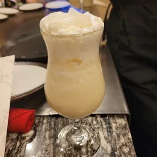 Flaming Mount Fiji without blue Coraco  drink was good