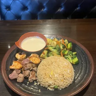 Hibachi - Steak and Shrimp Lunch