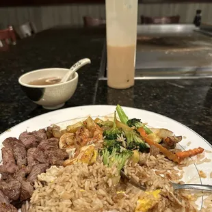 super great service and so friendly. portion size is amazing!
