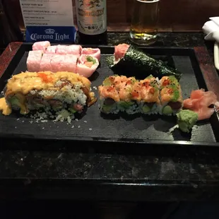 sushi and sashimi, sushi, sashimi, food