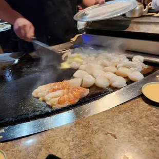 All Dinners include: Hibachi Shrimp Appetizer (not included with