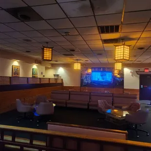 seating and tv