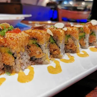 Salmon lady roll