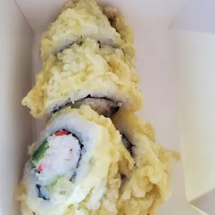 the inside of the box