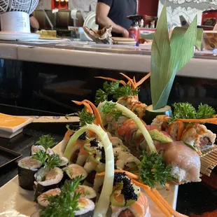 Such skillful hands putting so much love and care into the food.