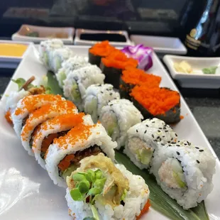 sushi, sashimi, food, sushi and sashimi