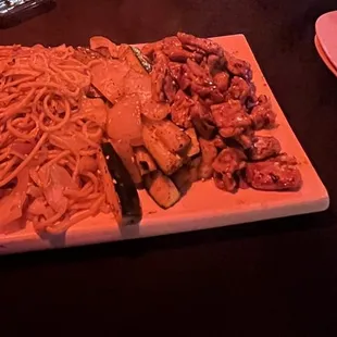 Teriyaki Chicken &amp; Yakisoba Noodles (side)