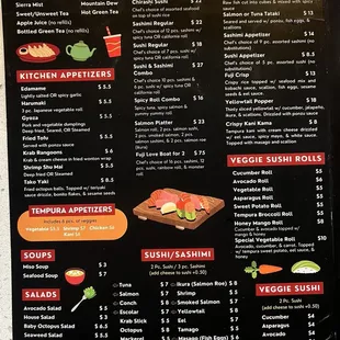 Updated Menu 2024