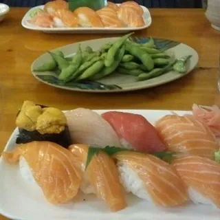 Hamachi, Maguro, Shake, Tamago And Calif Maki