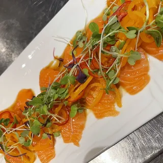 Salmon Carpaccio