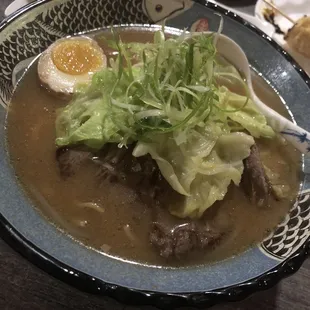 Miso Beef Ramen