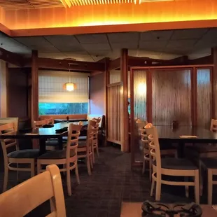 the interior of a restaurant