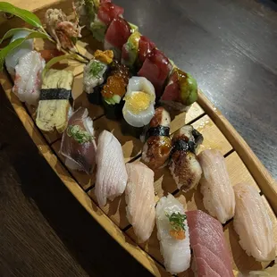 sushi, sashimi, food, sushi and sashimi