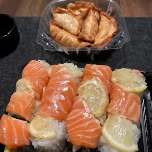 Tucson rolls and gyoza