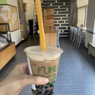 Brown sugar milk tea