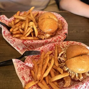 2. Tamago Burger 6. Chicken Katsu Burger