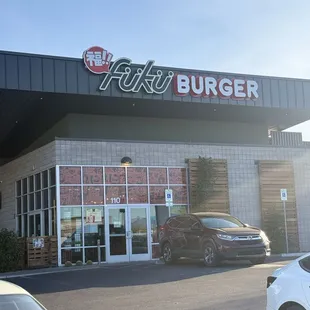 The outside building