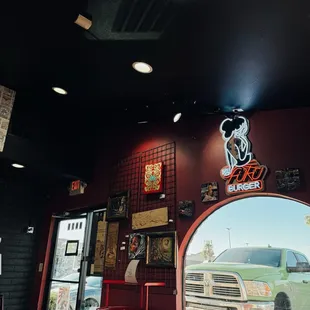 Inside