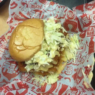 6. Chicken Katsu Burger