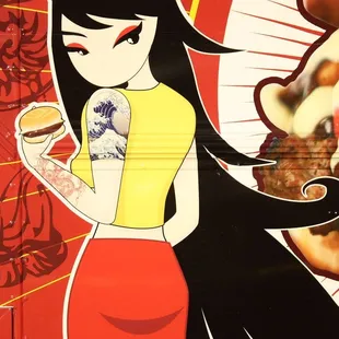 What good is a burger if you don't have a mouth!?