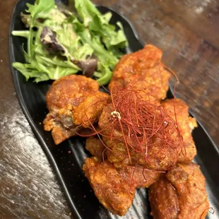 Spicy karaage chicken