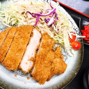 Black Line Pork Katsu Set